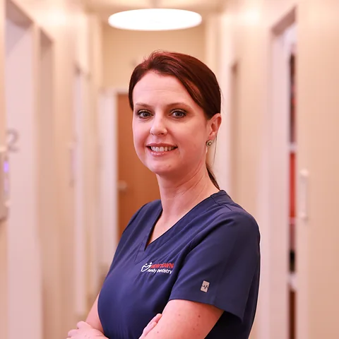 Courtney, lead dental assistant